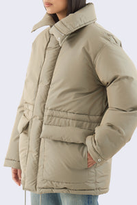 Finx Polyester Chambray Down Jacket