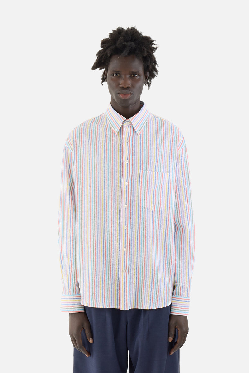 Seersucker Multicolor Shirt