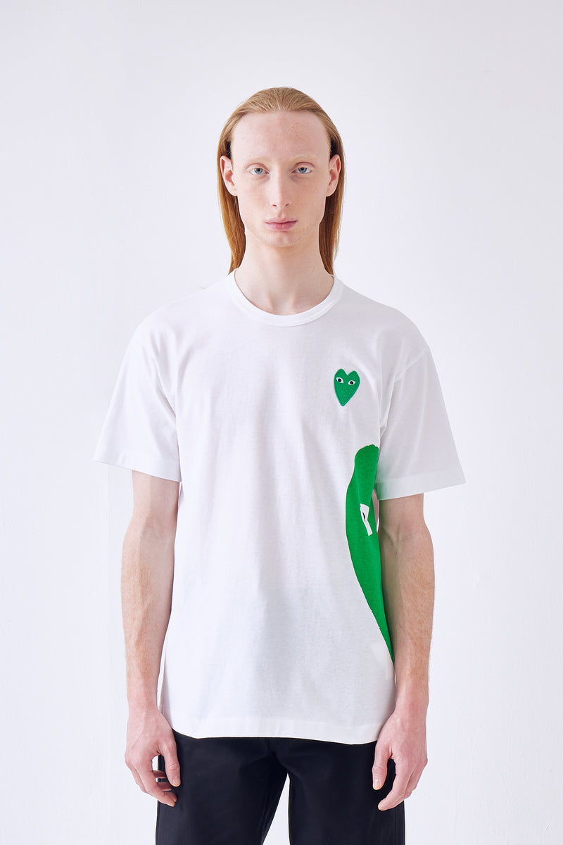 Mens Green Heart T-Shirt