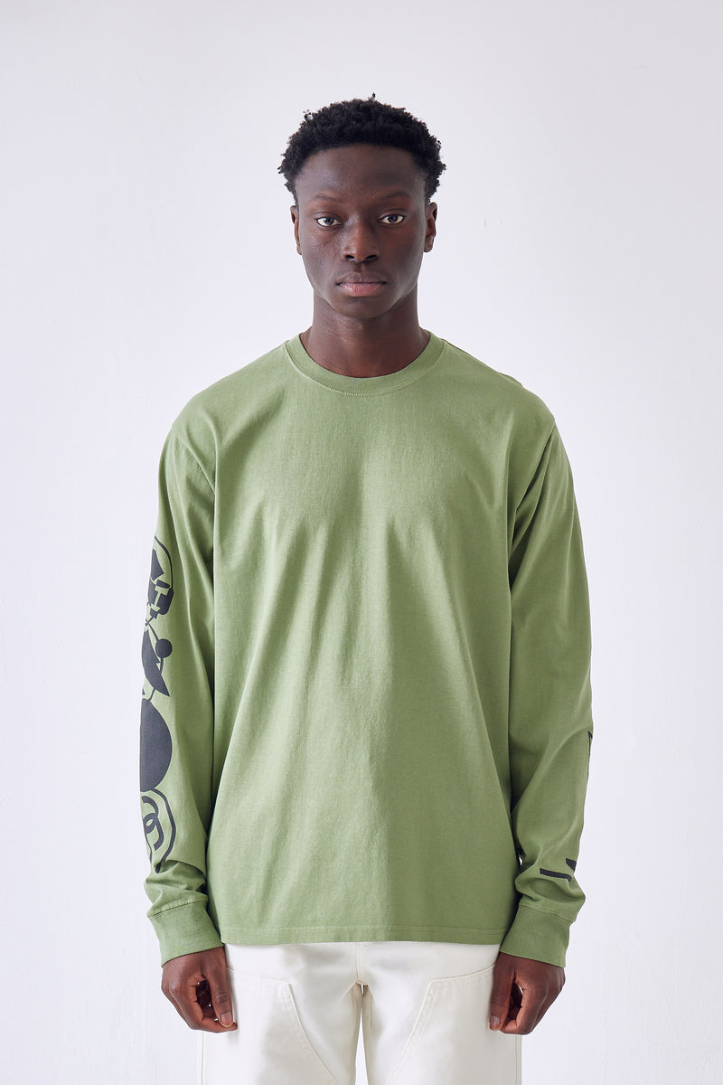 Stacked Pig. Dyed LS Tee