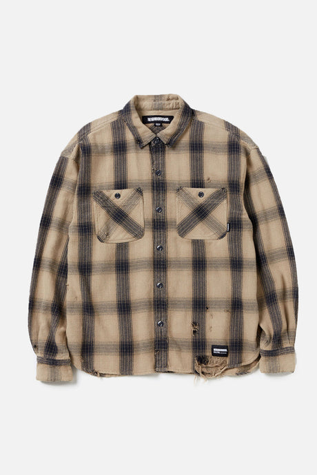 Savage Block Hombre Check Shirt LS