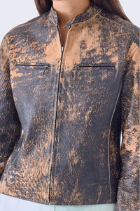 Damaged Leather Jacket