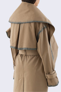 Shoulder Trench Coat
