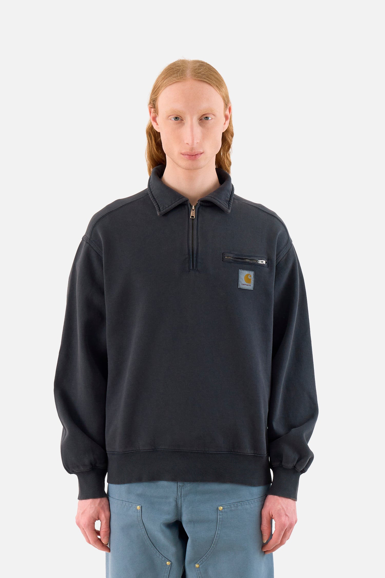 Half Zip Detroit Sweatshirt