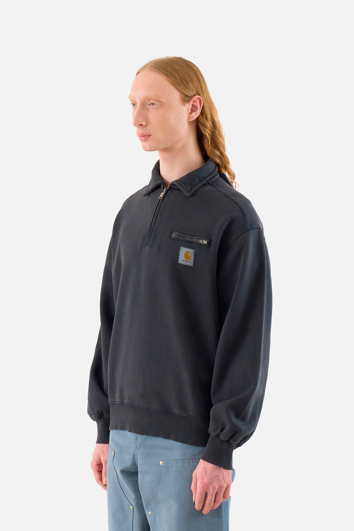 Half Zip Detroit Sweatshirt