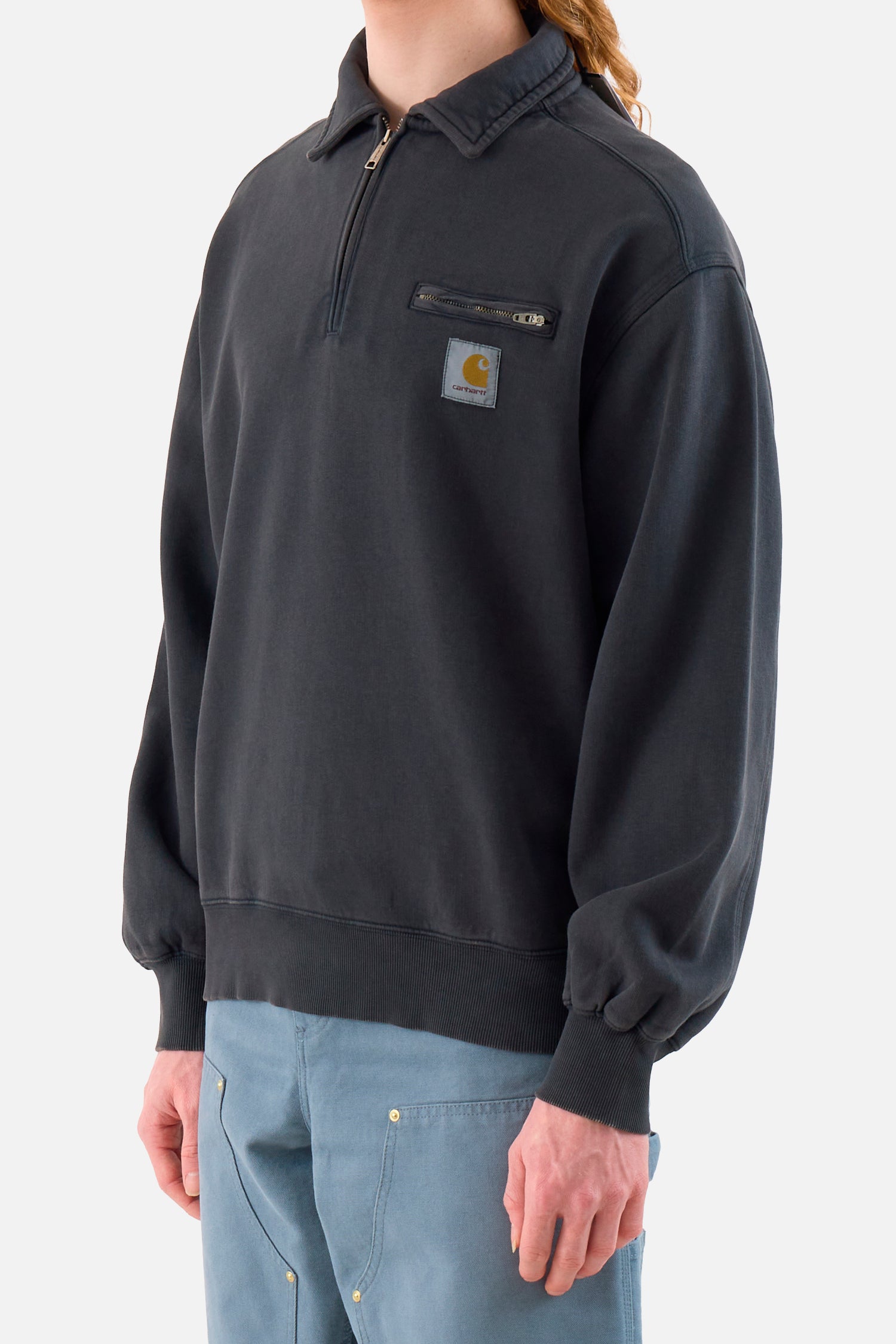 Half Zip Detroit Sweatshirt