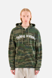 Blackletter Logo Zipped Hoodie