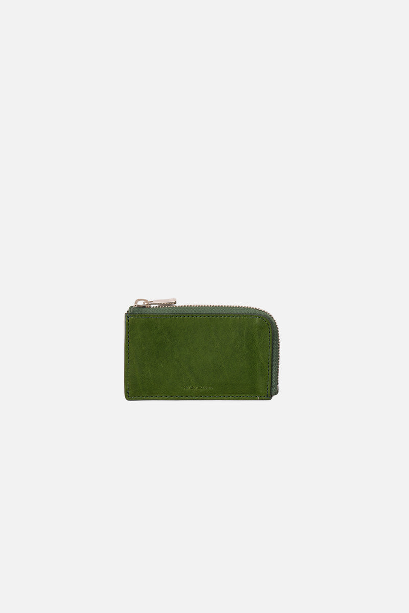 L Zip Wallet Green