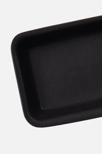 Leather Tray S Black