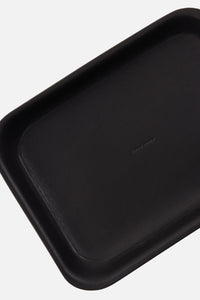 Leather Tray M Black