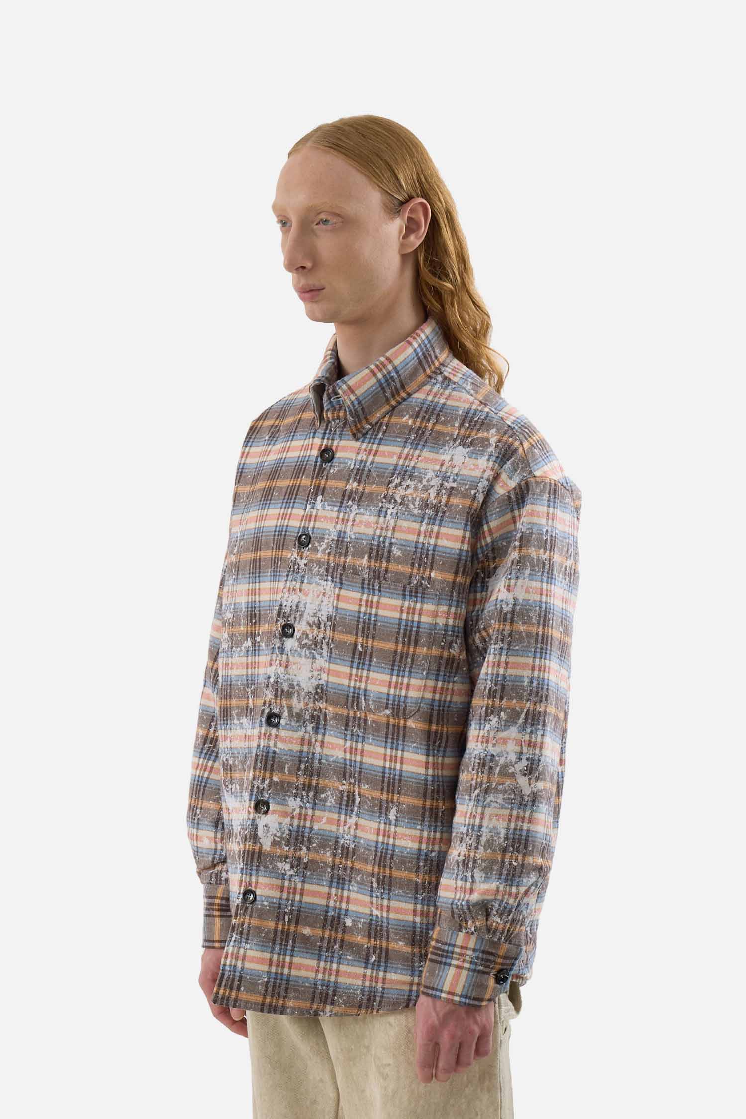 Dirty Check Overshirt