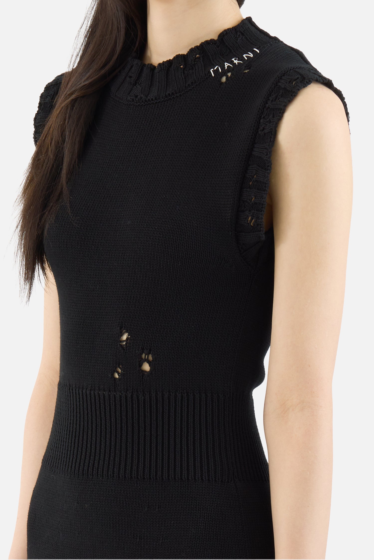 Dishevelled Cotton Skirt