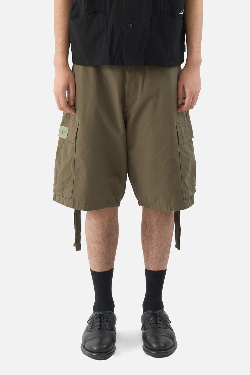 WIDE CARGO SHORT PANTS