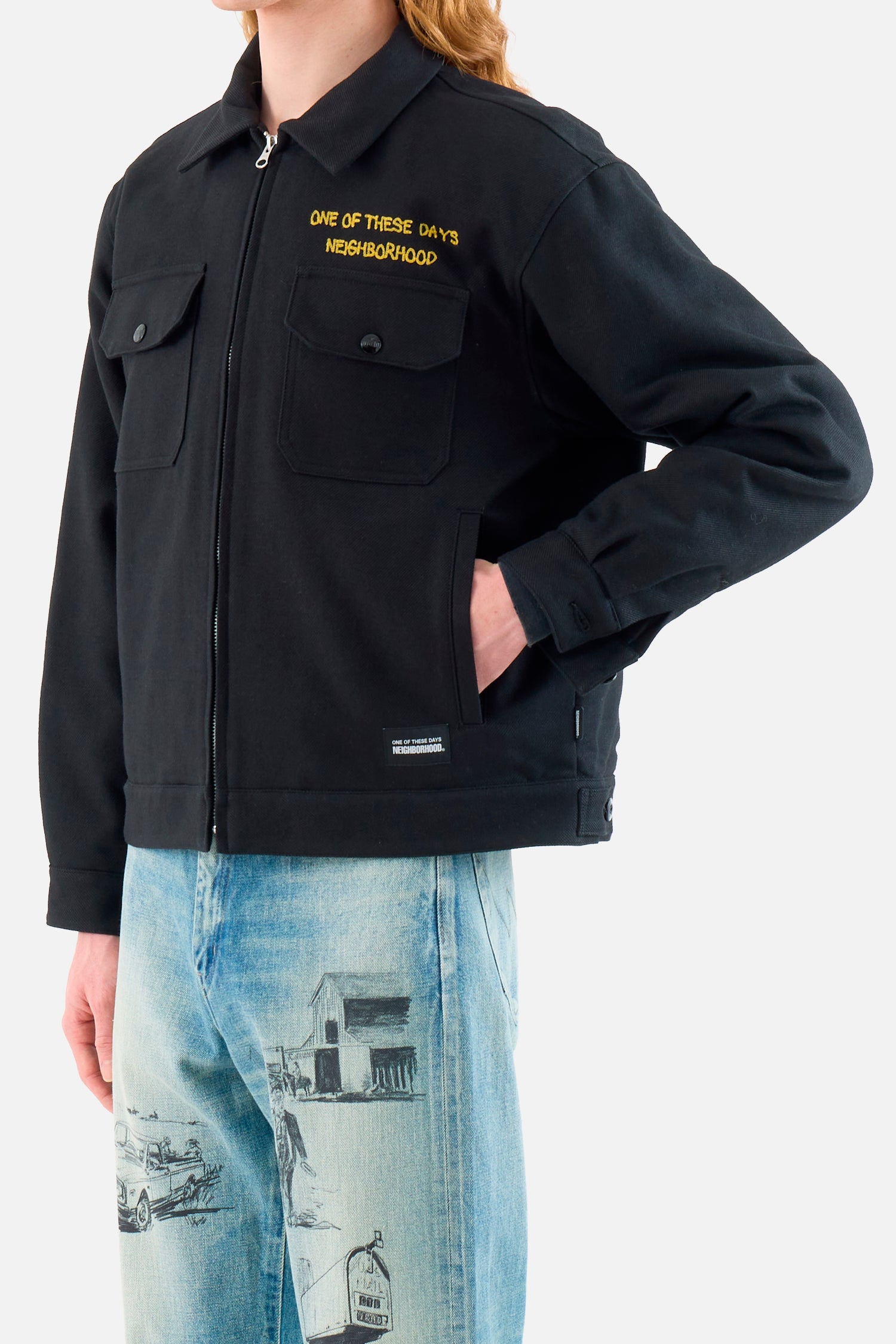 x One Of The Days Zip Work Jacket