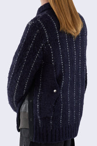 Jacquard Knit Jacket