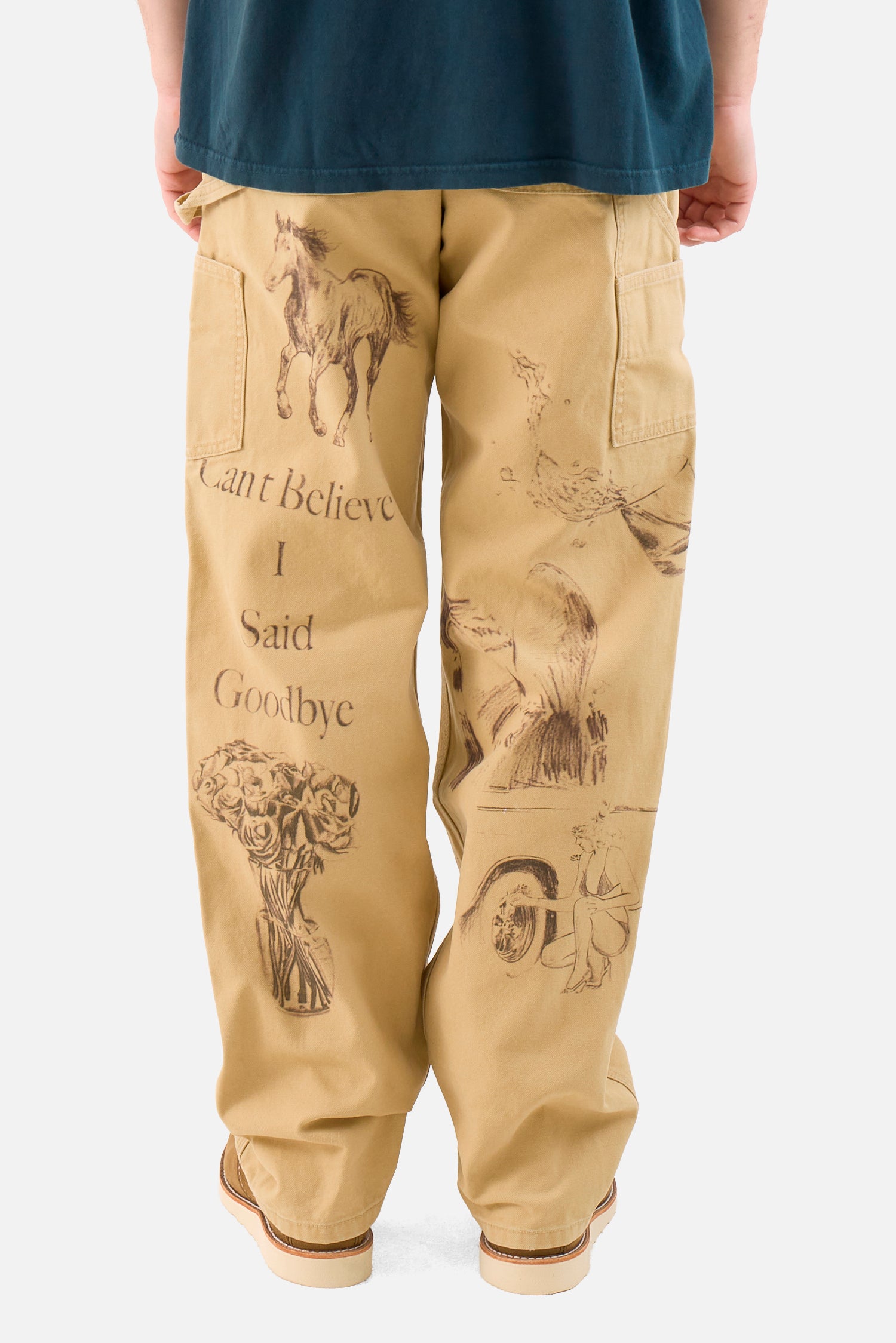 All Over Print Painters Pant