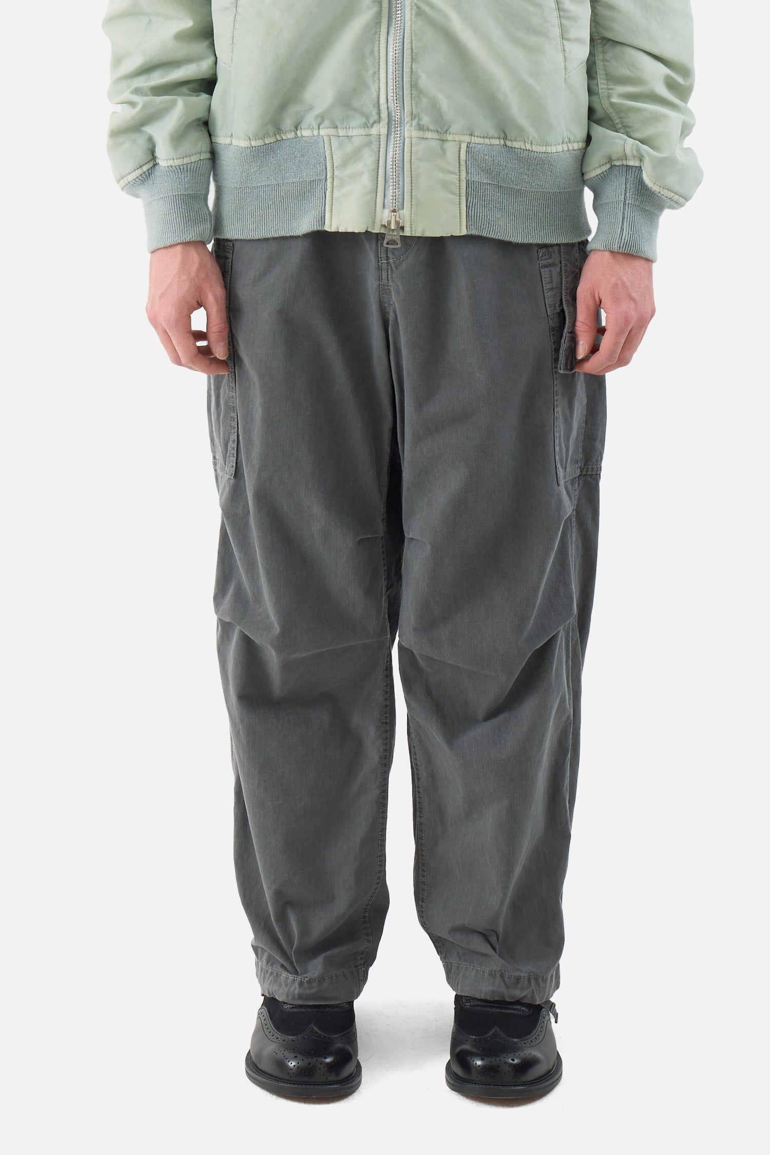 Garment Dye Rip Stop Pants