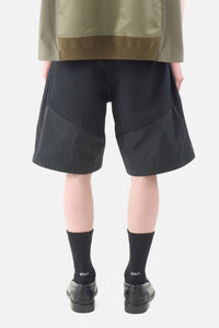 Matelasse Twill Mix Shorts