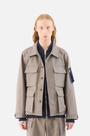 x WTAPS Cotton Back Satin Jacket