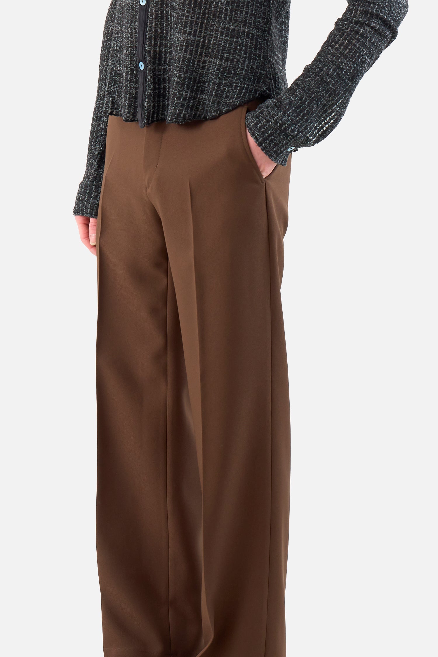 Tailored Bootcut Trousers