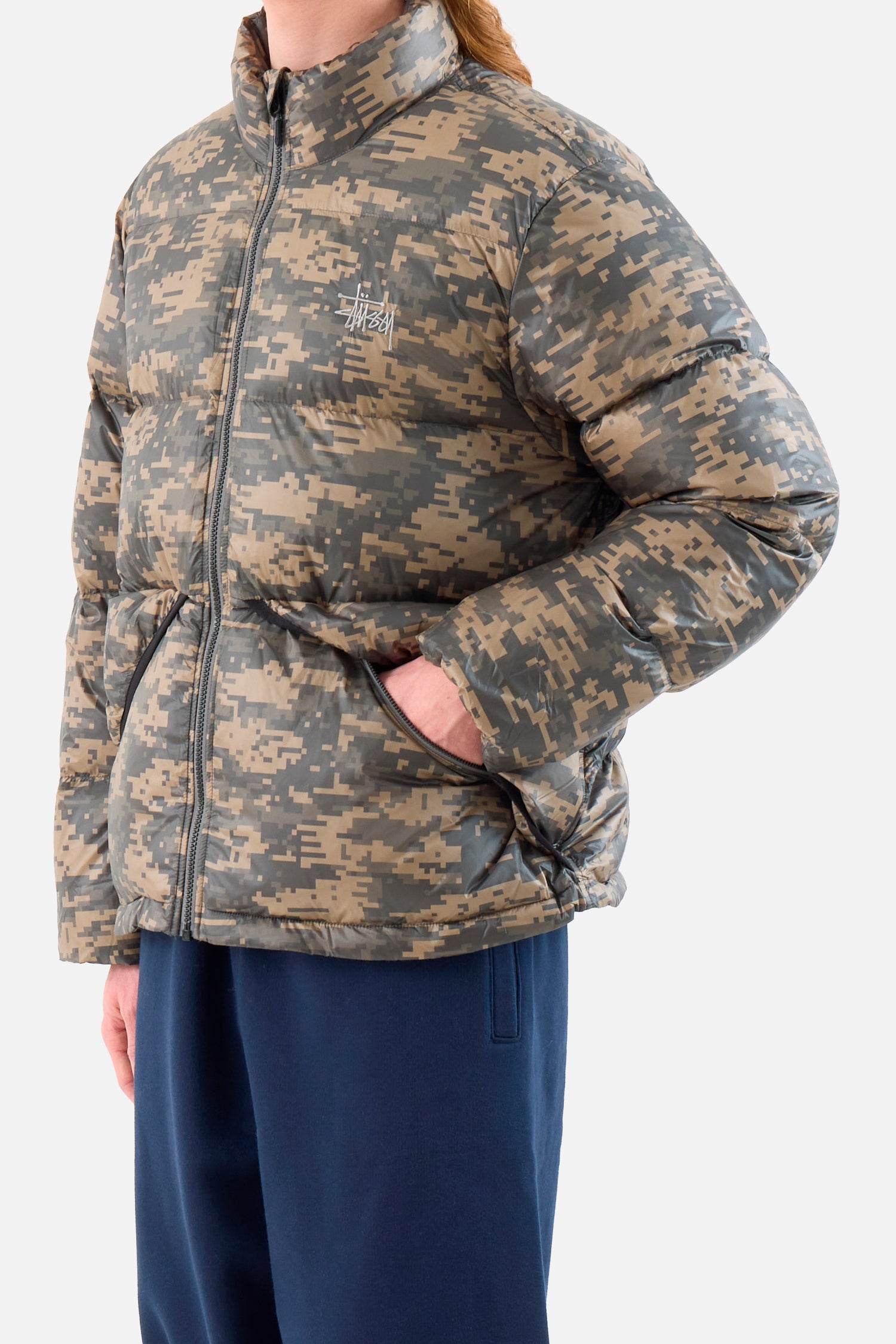 Micro Ripstop Down Mock