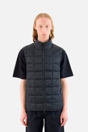 High Neck Zip Down Vest