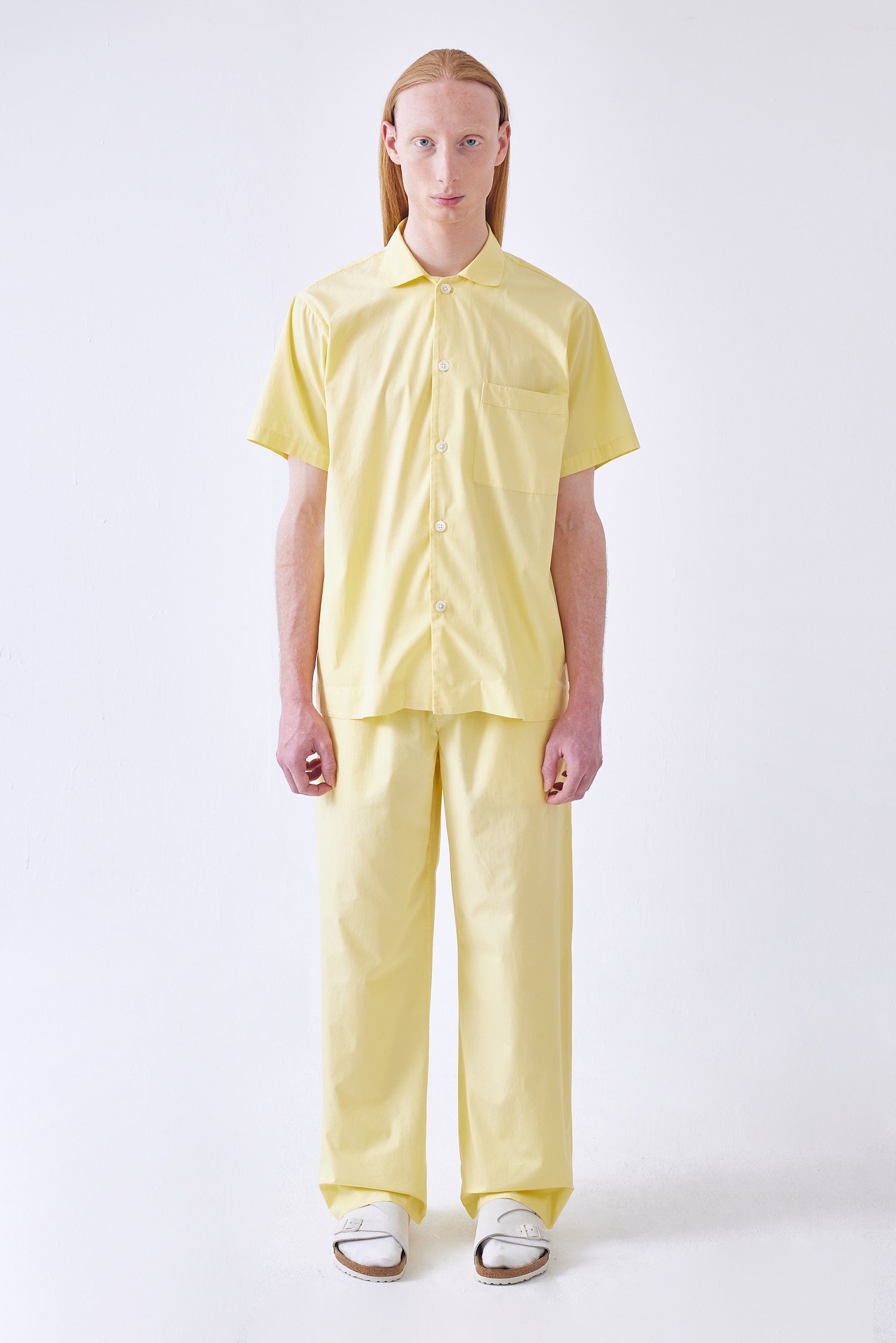 Poplin - Pyjamas Short Sleeve Shirt