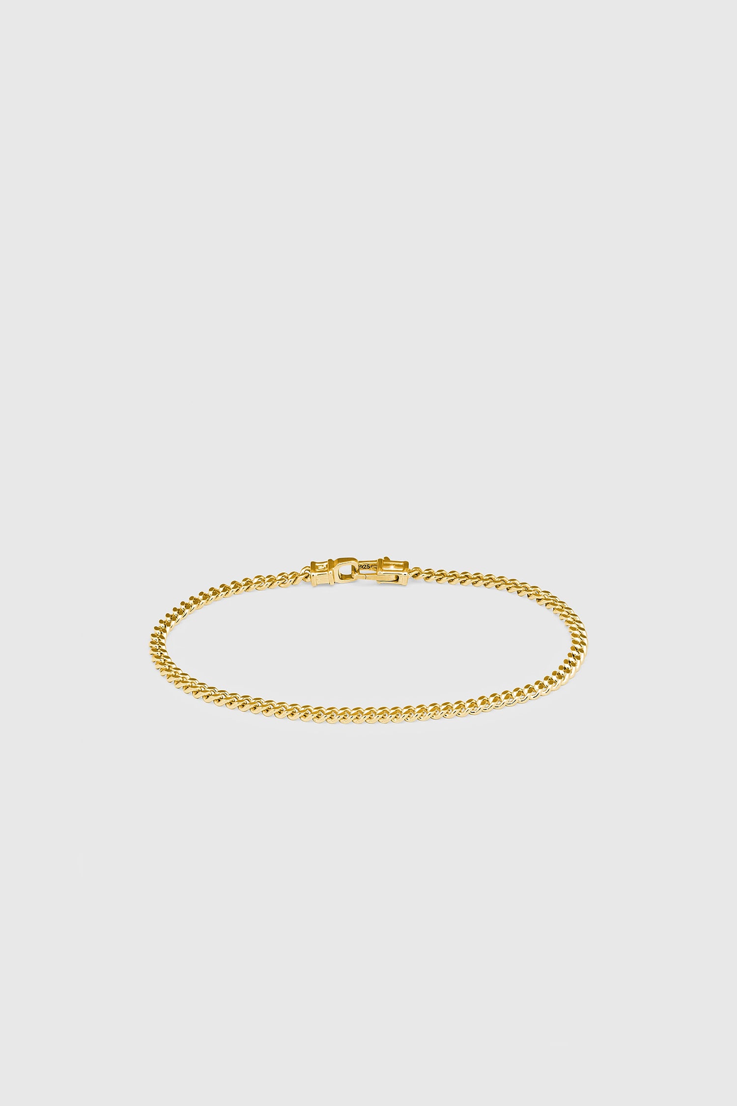 Curb Bracelet M Gold