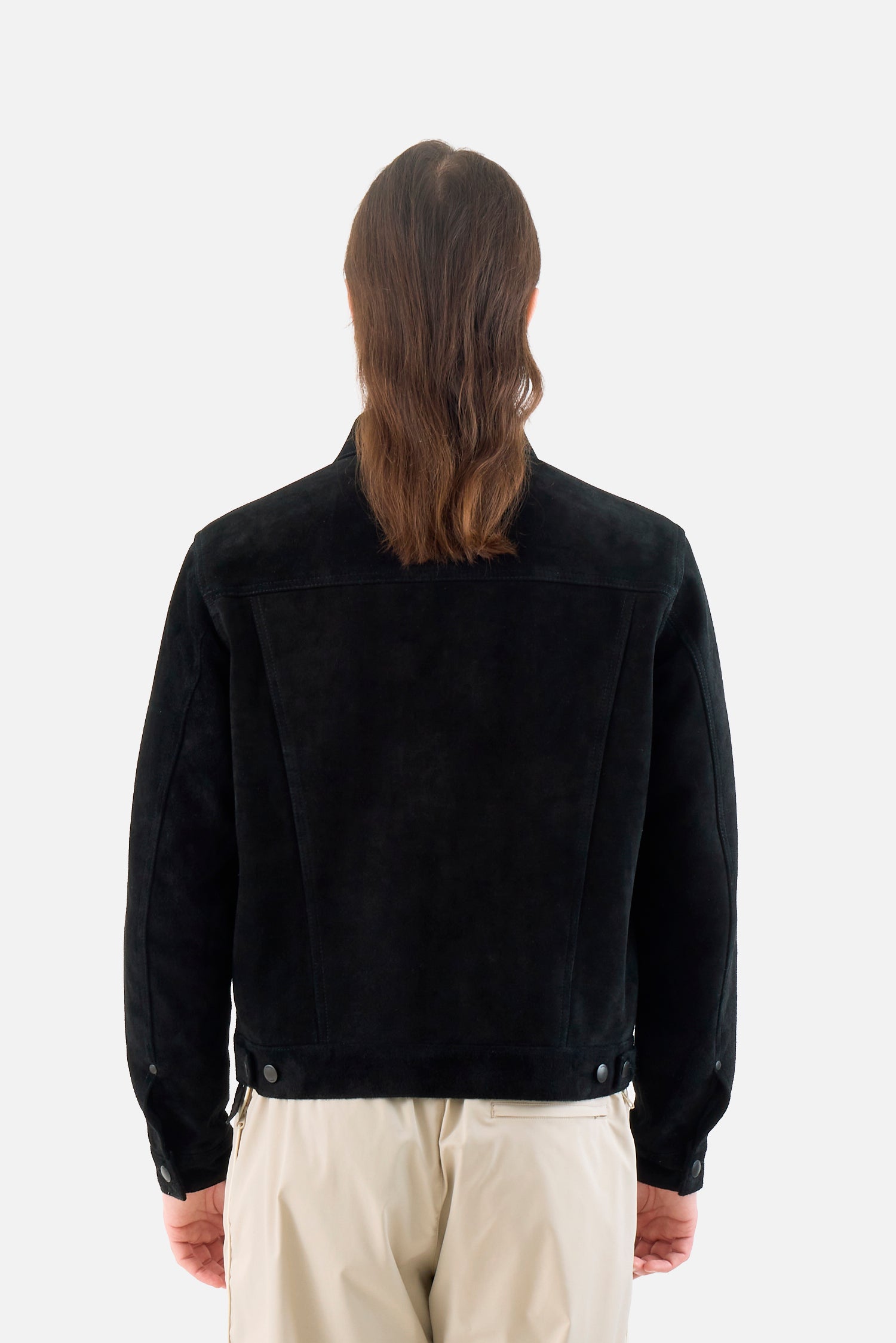 Suede Trucker Jacket