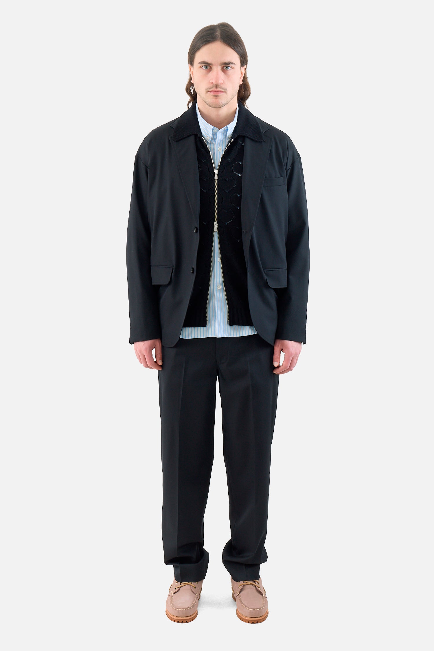 Relaxed Fit Suit Jacket