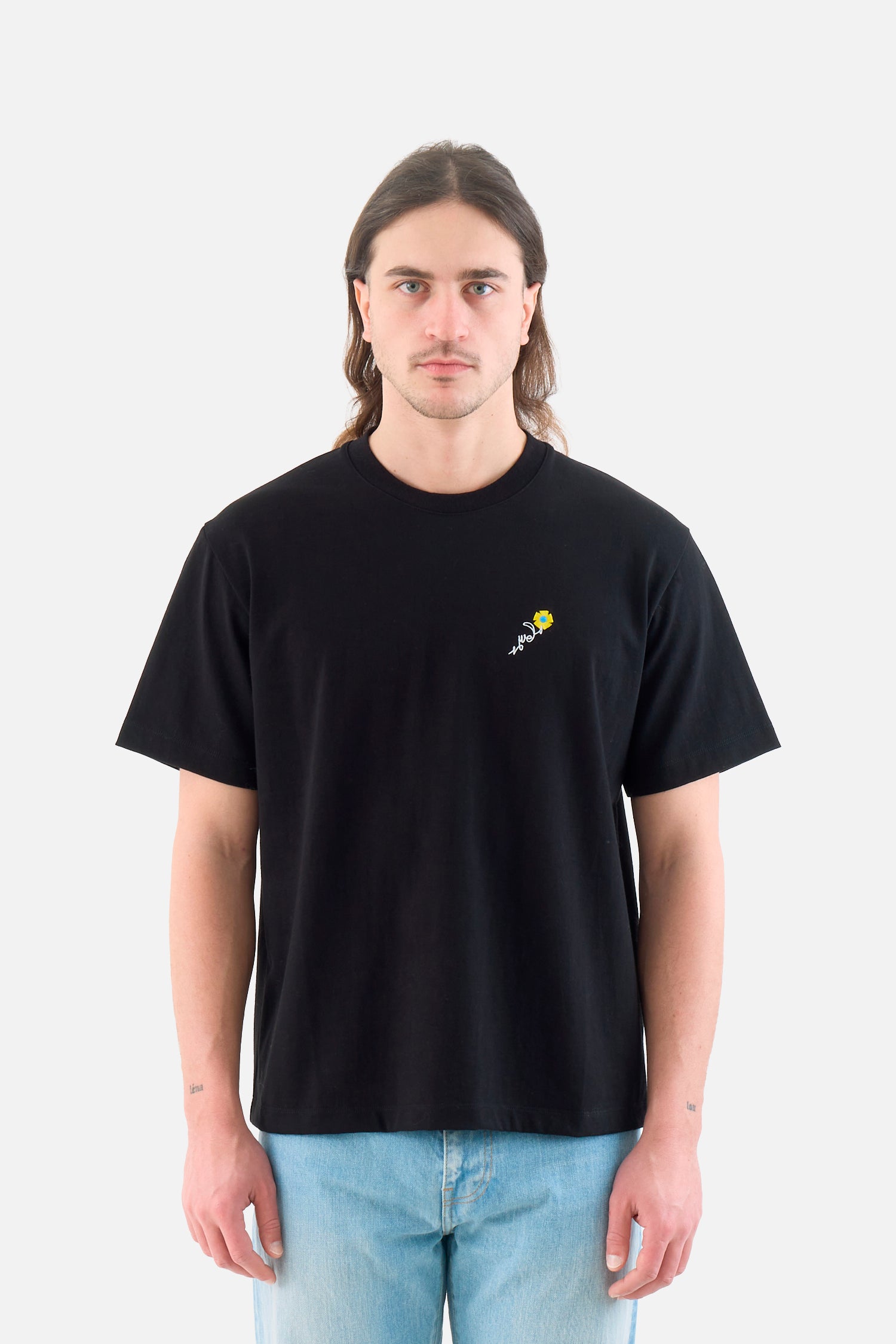 Floral Embroidered Tee