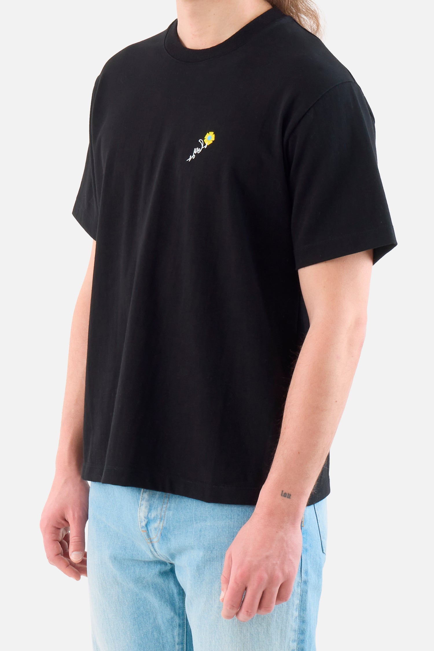 Floral Embroidered Tee