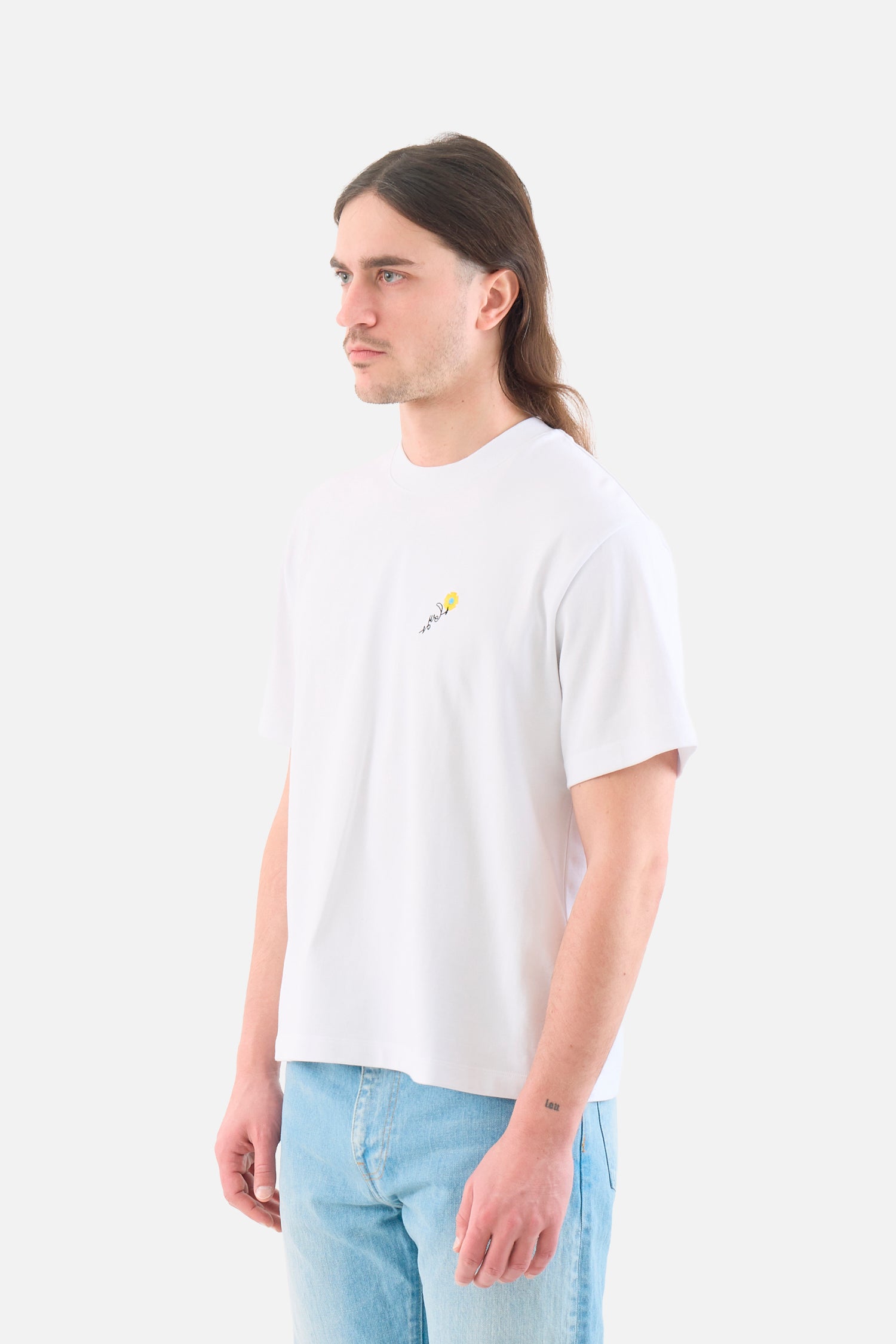 Floral Embroidered Tee