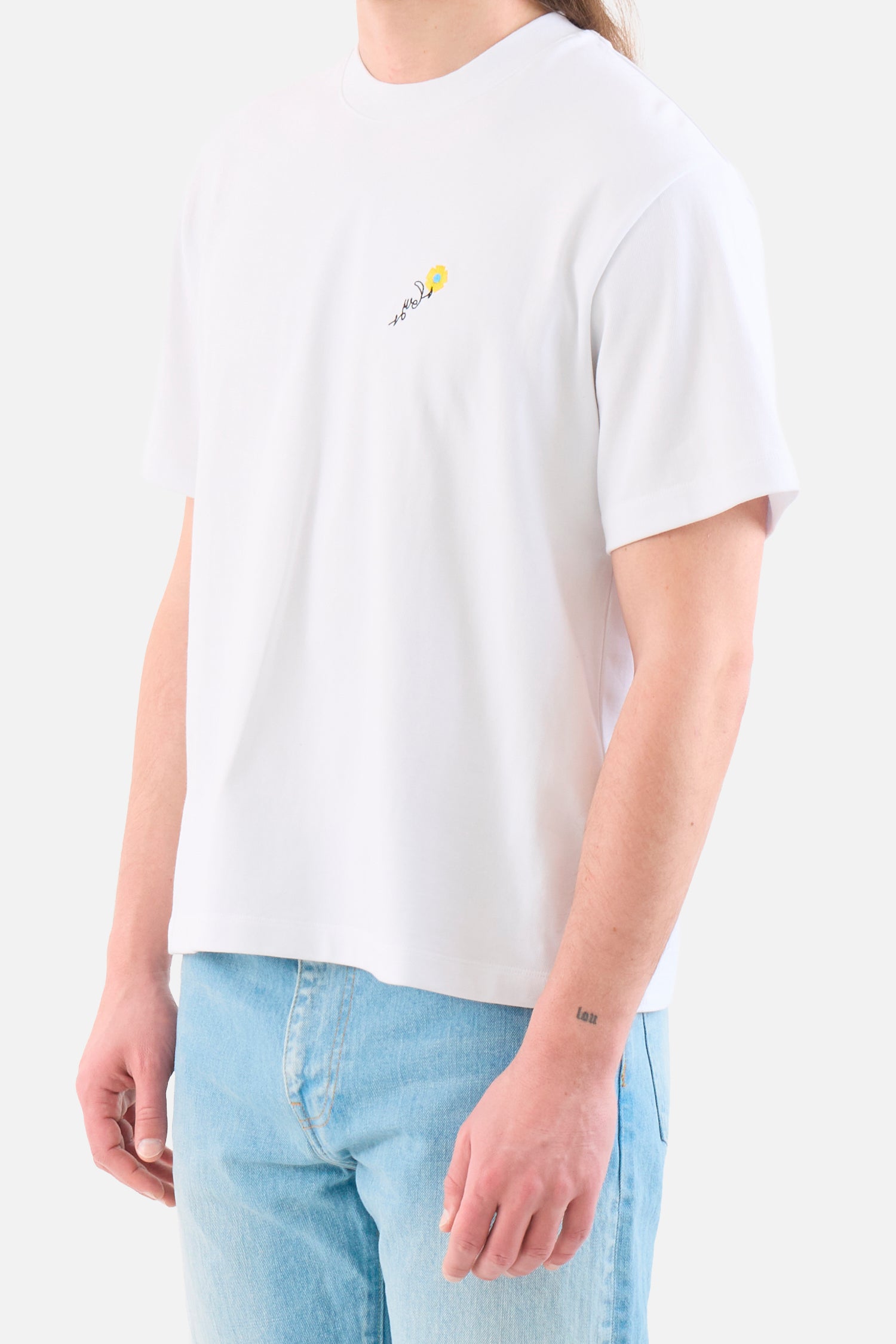 Floral Embroidered Tee