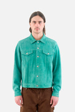 Suede Trucker Jacket