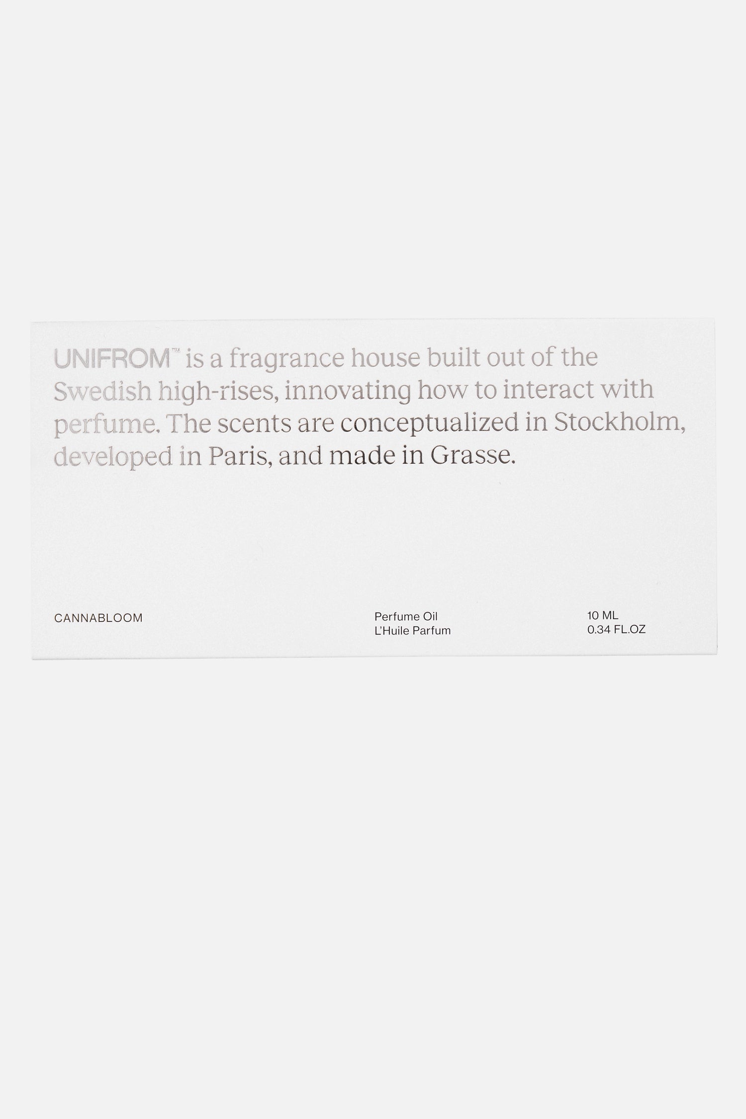 Perfume Oil CANNABLOOM