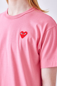 Mens T Shirt Red Heart