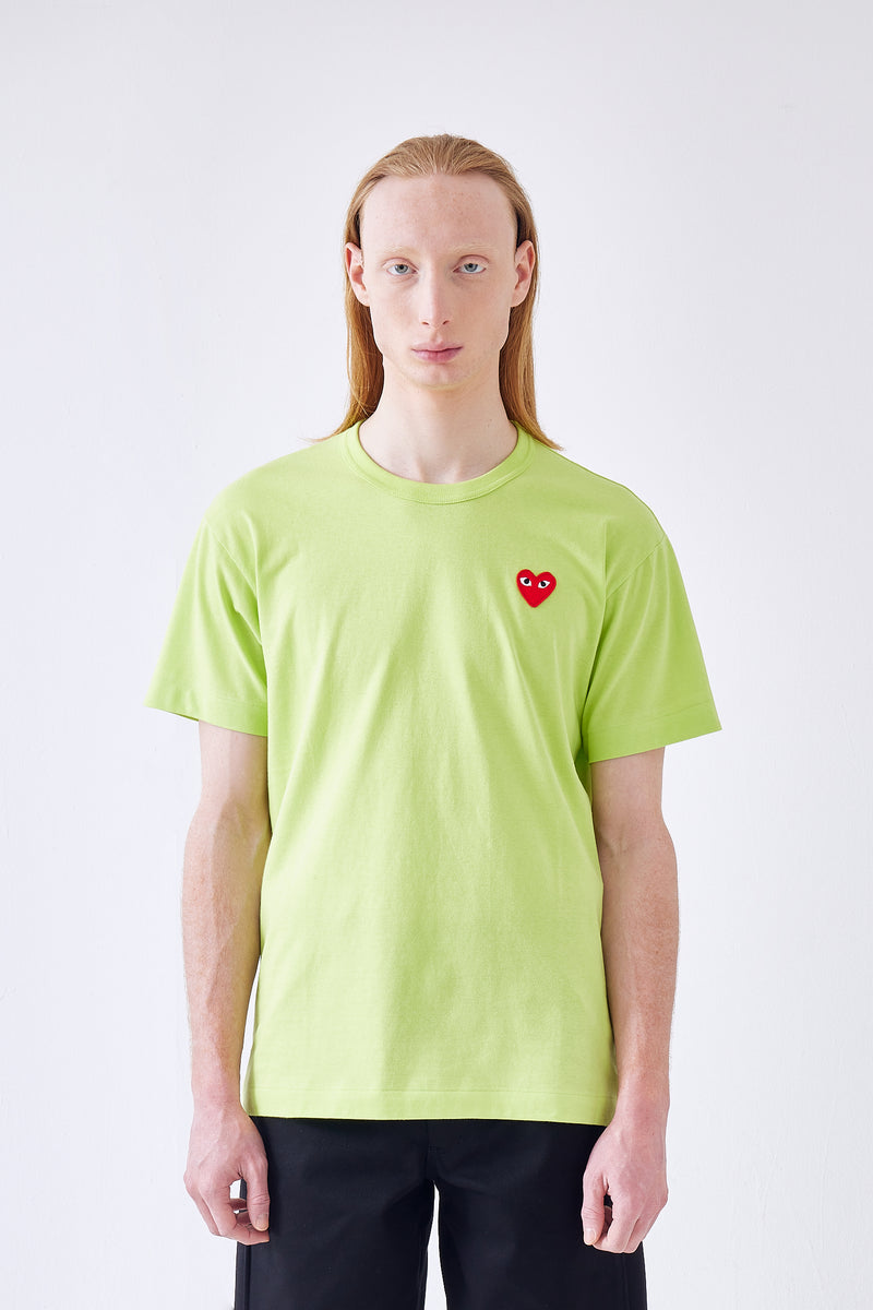 Mens T Shirt Red Heart