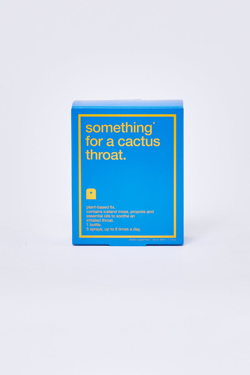 Something For a Cactus Throat