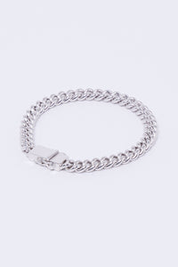 Rounded Curb Bracelet Thick