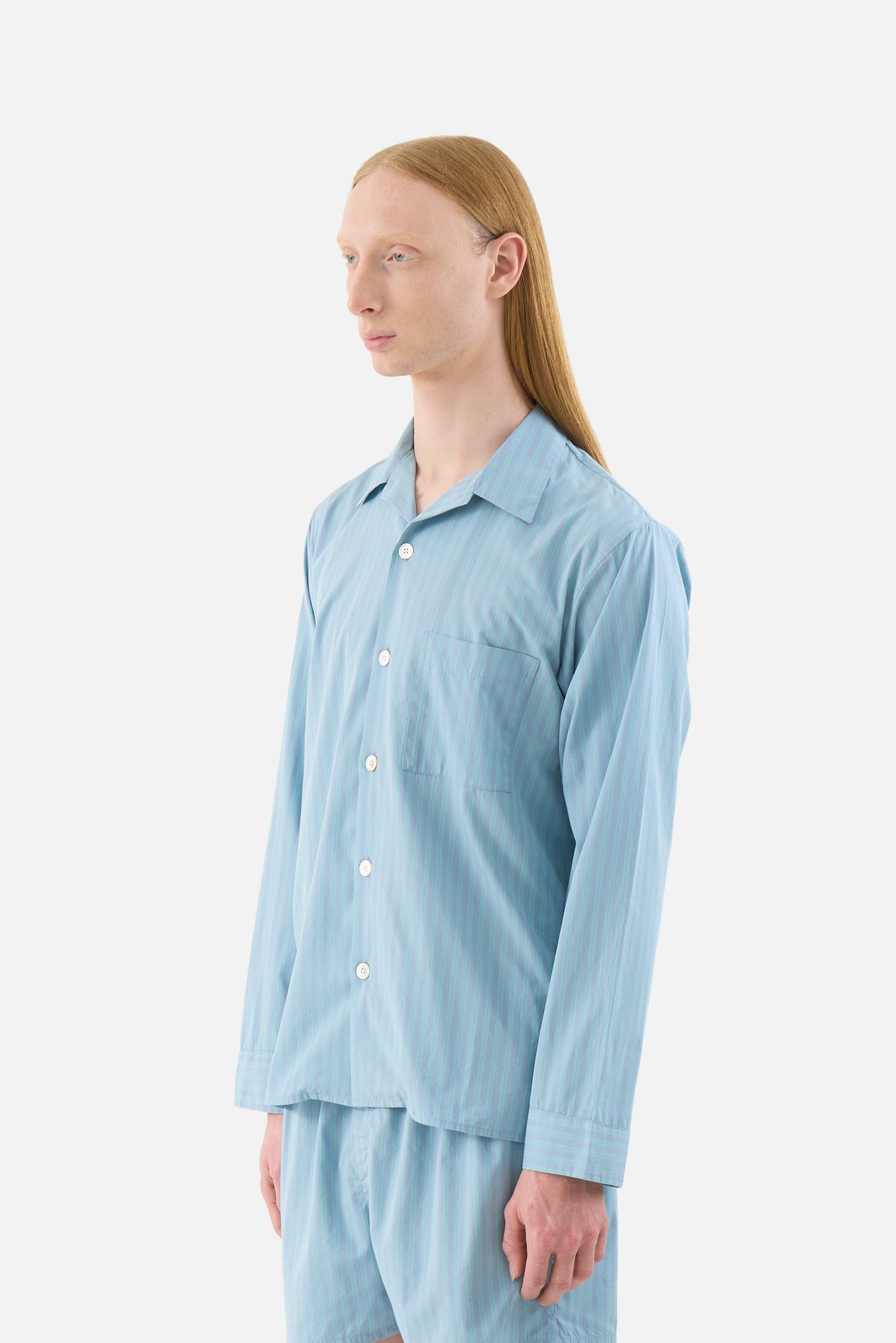 x Auralee Algodón Popelín - Pijama Camisa