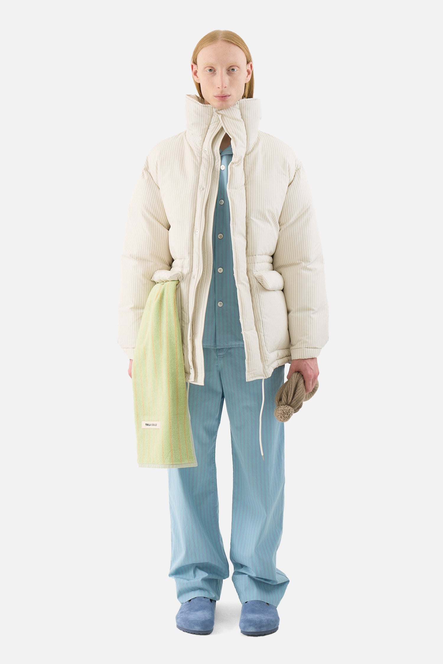 x Auralee Algodón Popelín - Pijama Camisa