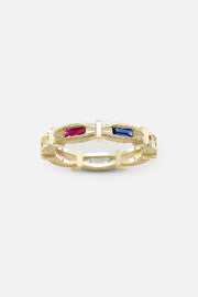 Bound Oak Eternity Gold Ring