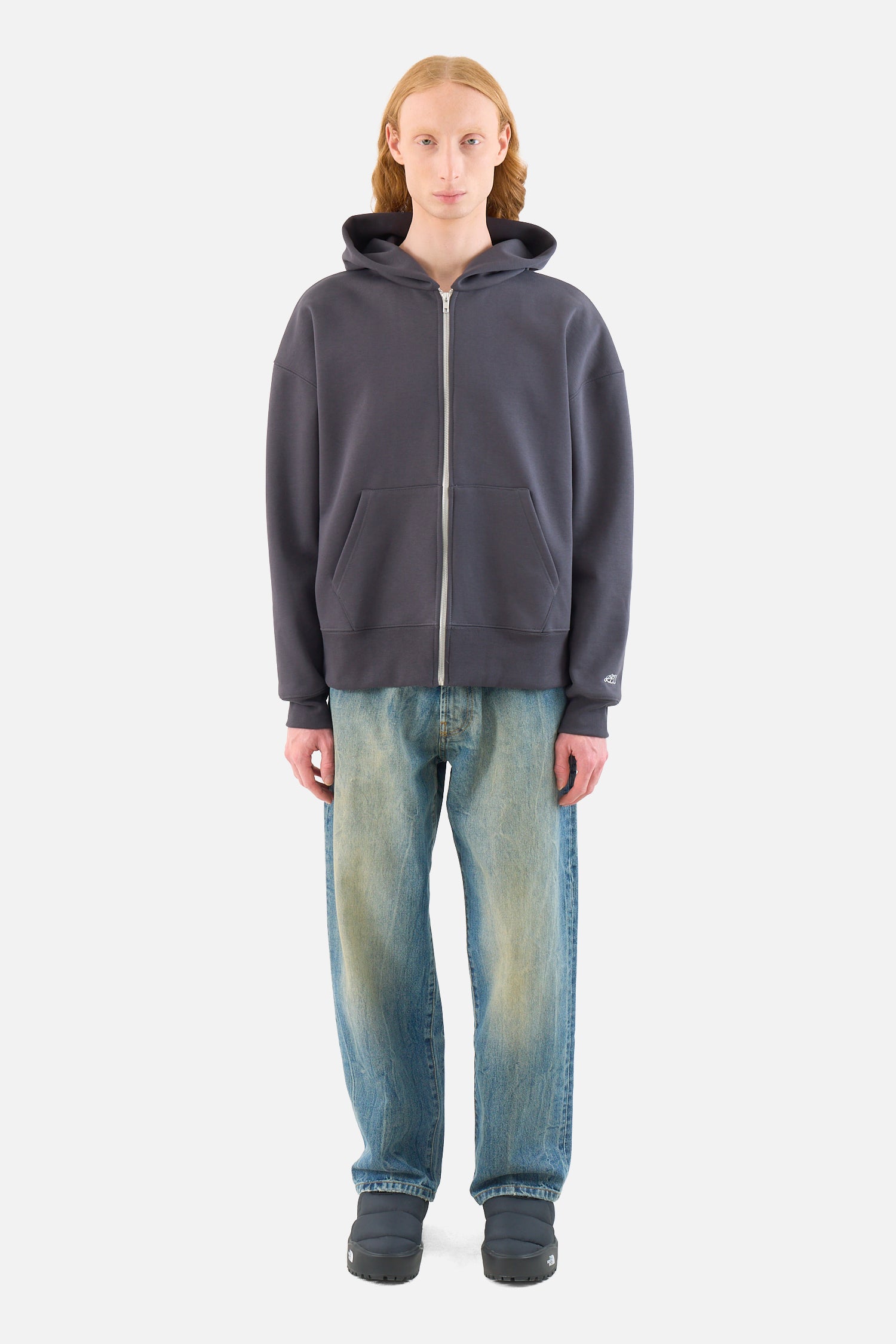 Full Zip Basic Hoodie