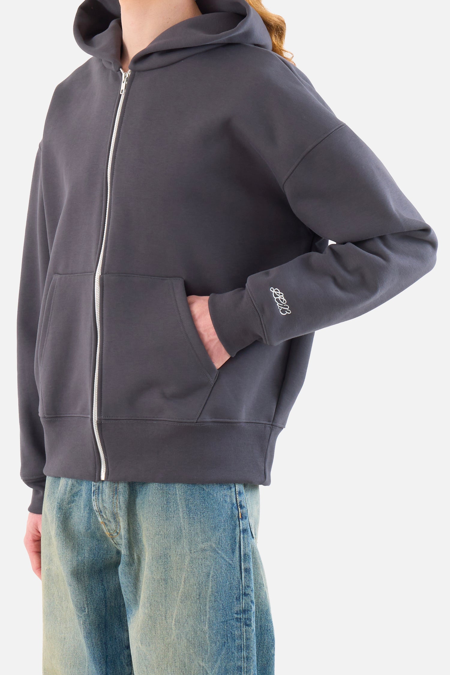 Full Zip Basic Hoodie