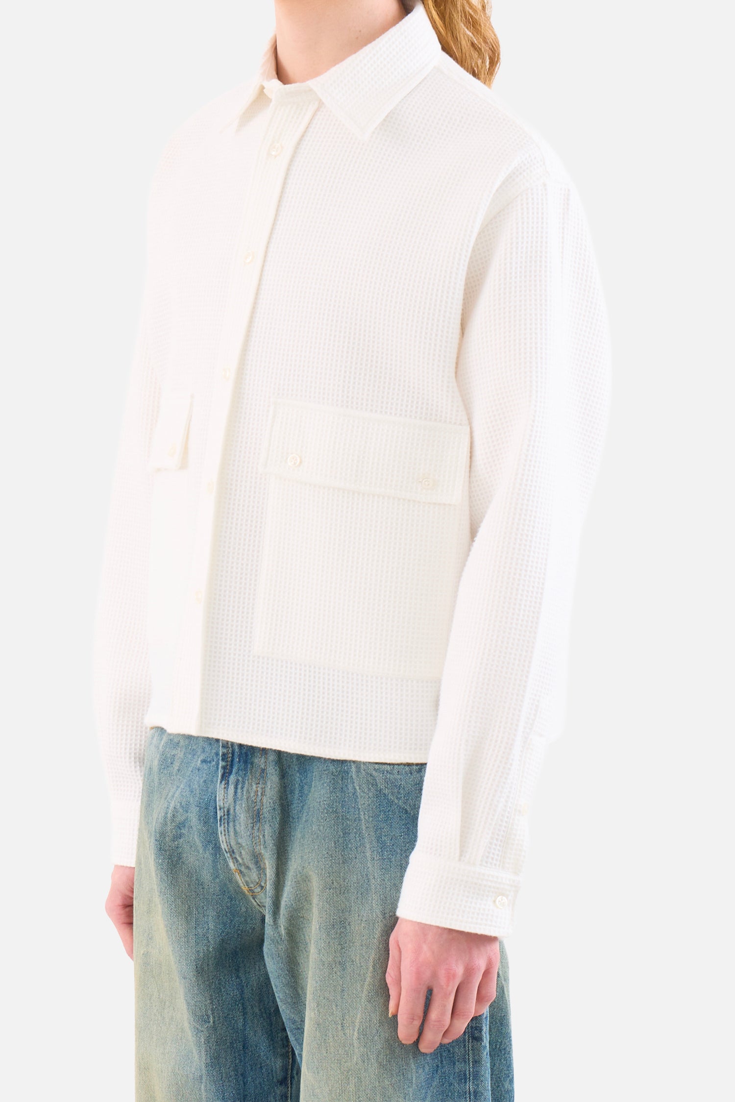 Boxy Honeycomb Shirt