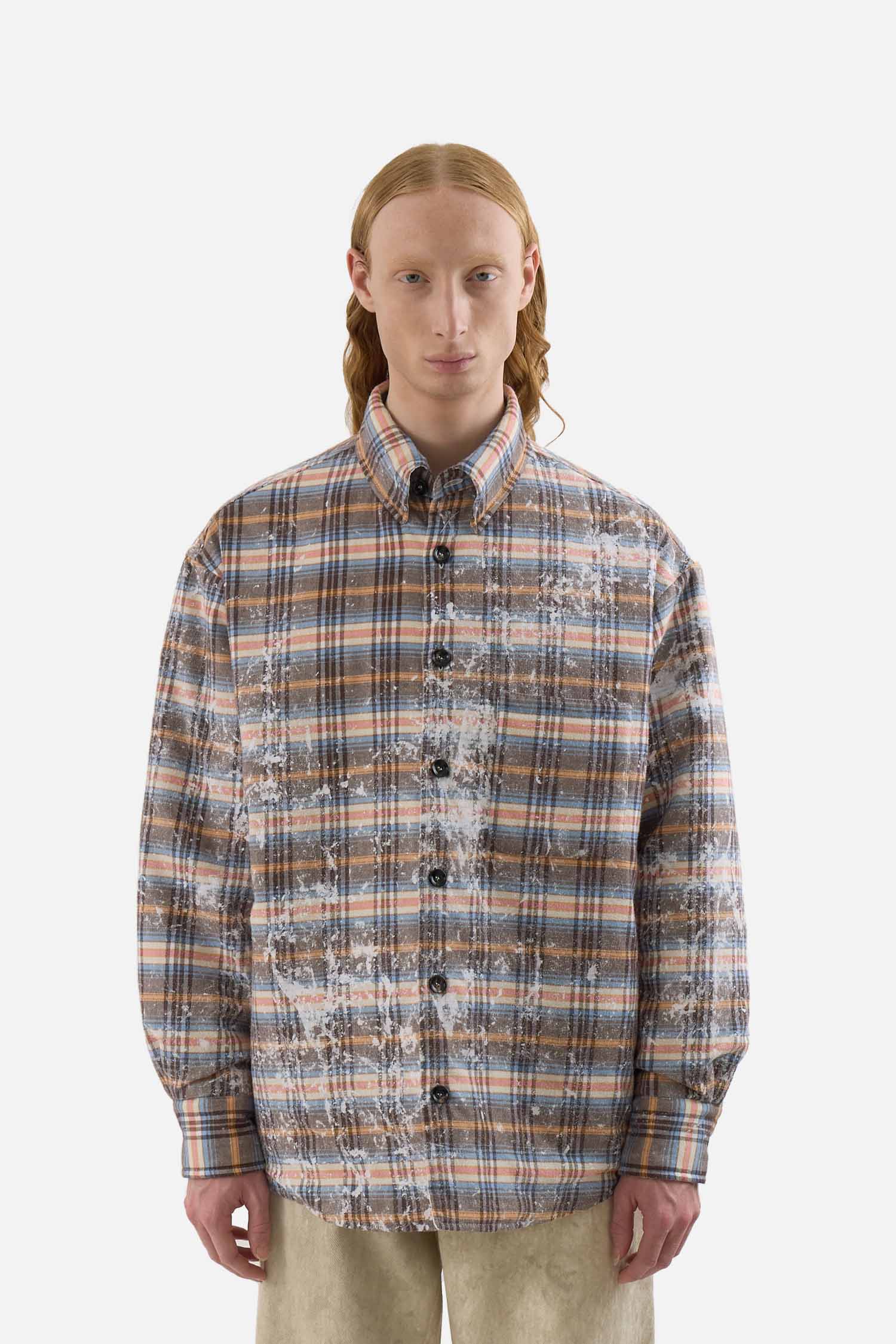 Dirty Check Overshirt