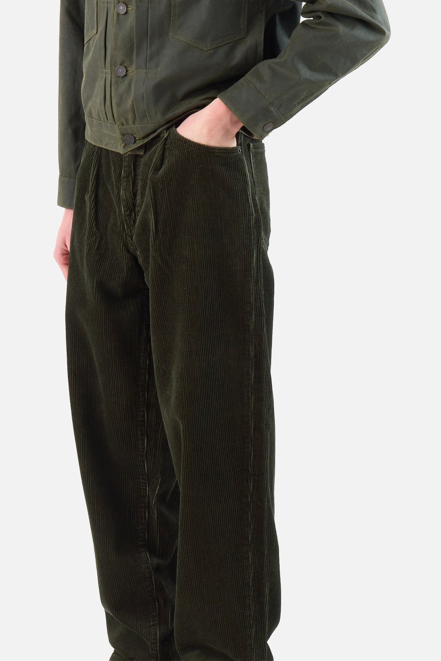 x Barbour 578 Pleated Pant