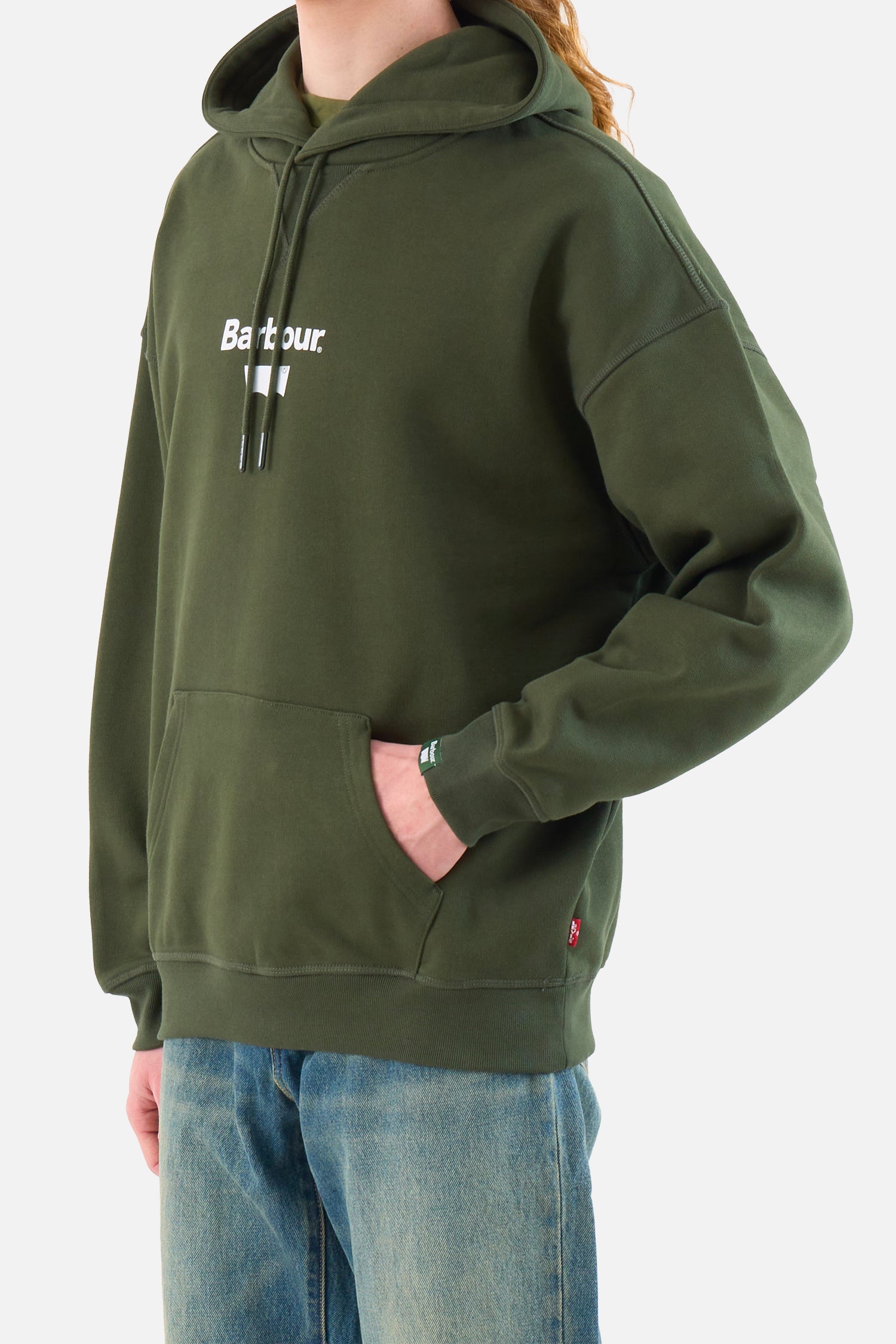 x Barbour Graphic Hoodie