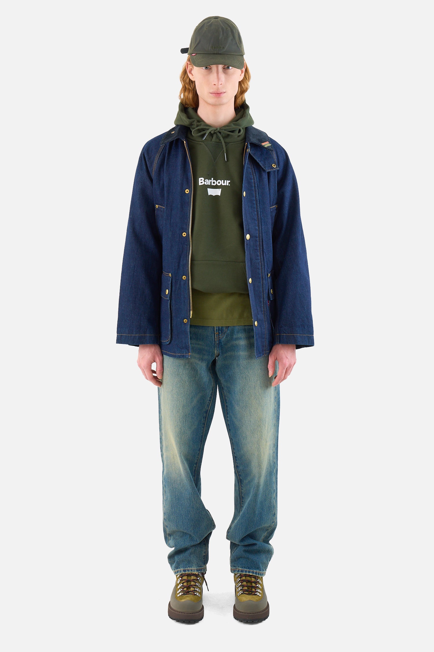 x Barbour Graphic Hoodie